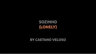 Sozinho - Caetano Veloso - Lyrics video english português translation