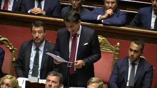 Crisi di governo, tutti gli attacchi di Conte a Salvini nel suo discorso al Senato