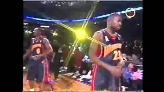 Jason Richardson 2002 NBA Slam Dunk Contest Champion - Reverse Bounce Dunk