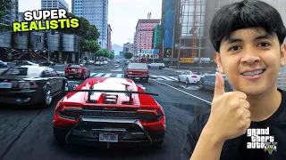 GTA 5 PAKE 100 MODS !! KAYA DUNIA NYATA - GTA 5