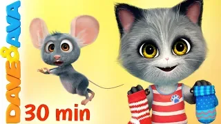 😻 Nursery Rhymes and Kids Songs | Baby Songs |  Dave and Ava 😻
