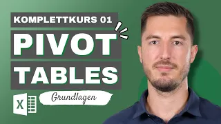 PivotTable Grundlagen in Microsoft Excel für Anfänger:innen [PivotTable-Tutorial 1/5]