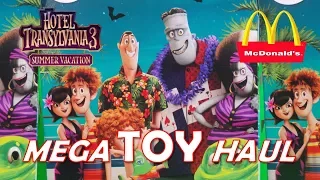 2018 McDONALDS 🍔 HOTEL TRANSYLVANIA 3 HAPPY MEAL TOYS UK TOY HAUL