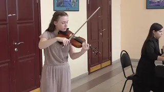 Veselina-Larchikova Yelizaveta, violin. Nikolay Rimski-Korsakov, arr. F.Kreisler. Arabian Song.