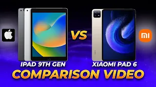 120Hz vs Retina! Xiaomi Pad 6 vs iPad 9: Which Tablet Has the BETTER Display?