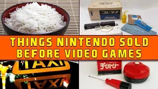 Things Nintendo Sold Before Video Games | Dirty Secrets Of Nintendo