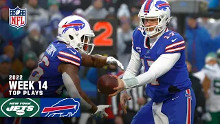 Buffalo Bills Top Plays In Win vs. New York Jets | 2022 Regular Season Week 14