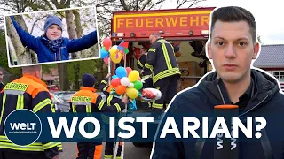 WO IST ARIAN? VERZWEIFELTE SUCHE mit Luftballons nach vermisstem Sechsjährigen läuft auch Hochtouren