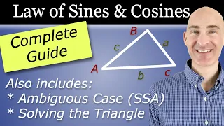 Law of Sines and Law of Cosines (Complete Guide)
