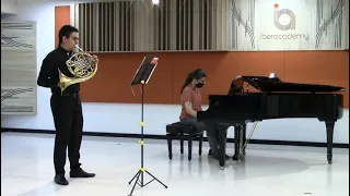 R. Gliere Horn Concerto in B flat Op.91- Bryan Paris: Horn/ Piano: Santiago Duque