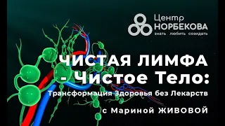 Открытый вебинар Чистая Лимфа — Чистое Тело: Трансформация Здоровья без Лекарств с Мариной Живовой