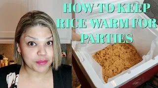 HOW TO MAKE MEXICAN RICE FOR PARTIES | Easy Mexican Rice