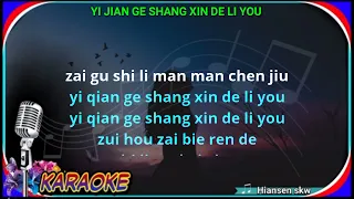 Yi qian ge shang xin de li you - female - karaoke no vokal (cover to lyrics pinyin)