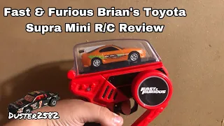 Fast & Furious Brian’s Toyota Supra Mini R/C Review | Duster2582