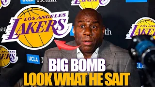 🚨BOMB! LOOK WHAT MAGIC JOHNSON SAID! NOBODY IMAGINED THIS! LATEST NEWS FROM THE LOS ANGELES LAKERS