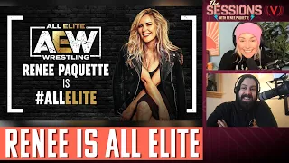 Joining AEW, leaving WWE and working with Jon Moxley | The Sessions with Renee Paquette