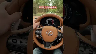 LC500 V8 Acceleration | 0-62MPH | Exhaust Sound | Convertible - London