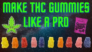 How To Make THC Gummy Bears That Are Shelf Stable and Taste Amazing From A Pastry Chef