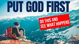 WATCH THIS! How To Put God First In Your Life (Christian Motivation)