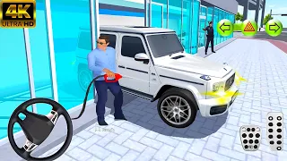 Funny Police Officer Refuel New Mercedes G63 In The Showroom - 3D Driving Class Simulation