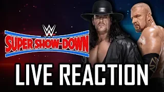 WWE Super ShowDown 2018 LIVE REACTION