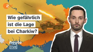 So bedrohlich ist Putins Offensive bei Charkiw für die Ukraine | Militäranalyst bei ZDFheute live