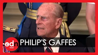 The Duke of Edinburgh's greatest gaffes caught on camera