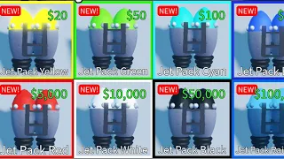 New *Rare Colored Jetpacks* In Pop It Trading! ✨ Who knows how to get them?? 🔥