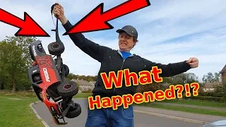 Traxxas Unlimited Desert Racer RC Car Gone Wrong