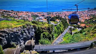 Madeira - Stunning CableCar Ride in Madeira: Panoramic Views of Funchal 🇵🇹