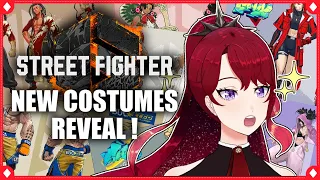 【Street Fighter 6】These New Costumes are ICY !!! Costume 3 Trailer Reaction【Vtuber】