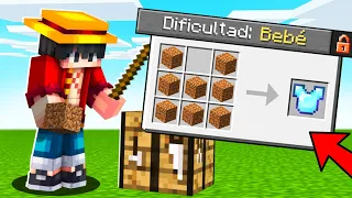 ¡Pasamos MINECRAFT en la NUEVA DIFICULTAD BEBÉ! 👶😂 Minecraft PERO en MODO BEBÉ con FRANCISCOGAMES