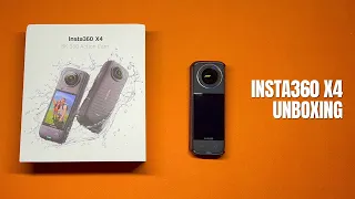 Insta360 X4 OFFICIAL UNBOXING 8K!