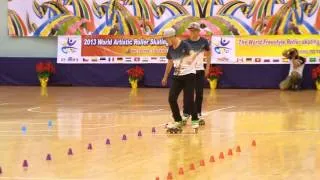 WFSC 2013 Pairs Slalom China1