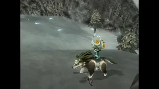 The Legend of Zelda: Twilight Princess Music - "Snow Peak" with Rain (For Sleeping, Studying, etc)