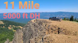 Longest Downhill Run Ever? | Little Bald Mt. Little Naches, WA