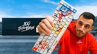 100 Thieves flew me out for a keyboard