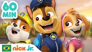 Patrulha Canina | O Melhor da Patrulha Canina por 1 Hora! | Nick Jr. em Português