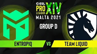 CS:GO - Team Liquid vs. Entropiq [Overpass] Map 2 - ESL Pro League Season 14 - Group D