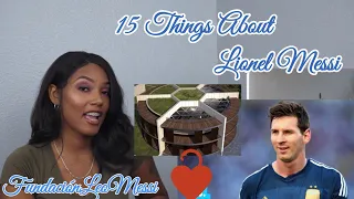 Clueless new American football fan reacts to 15 Things You Didnt Know About Lionel Messi - Reaction