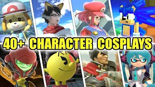 40+ Character Cosplay Mods | 1 Minute Mods Shorts Compilation (Super Smash Bros. Ultimate)