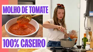 MOLHO DE TOMATE CASEIRO SIMPLES