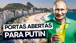 Lula diz: Seja bem-vindo, Presidente Putin, ao Brasil.