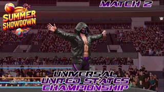 WWE 2K23 - UCW - Summer Showdown - Match 2: Universal United States Championship