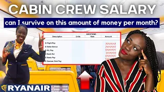 Ryanair Cabin Crew Salary? 💵 [My Payslip Breakdown] FLIGHTS, BONUS, DEDUCTIONS. How Much Money€£$