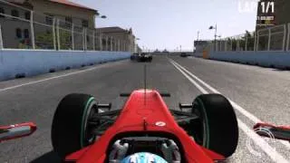 F1 2010 Valencia GP 1 Lap Race