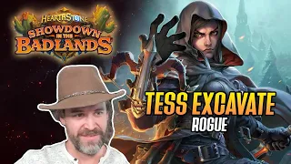 (Hearthstone) Tesscavate Rogue! Showdown in the Badlands!