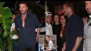 Victoria And David Beckham Make First Public Appearance After Rebecca Loos Spoke Out About 'Affair