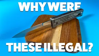 Why were Gravity Knives ILLEGAL in the first place?