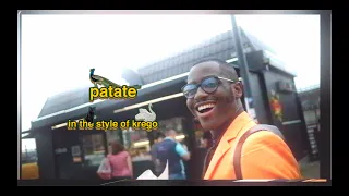 krego - Patate (Lyrics video officielle)